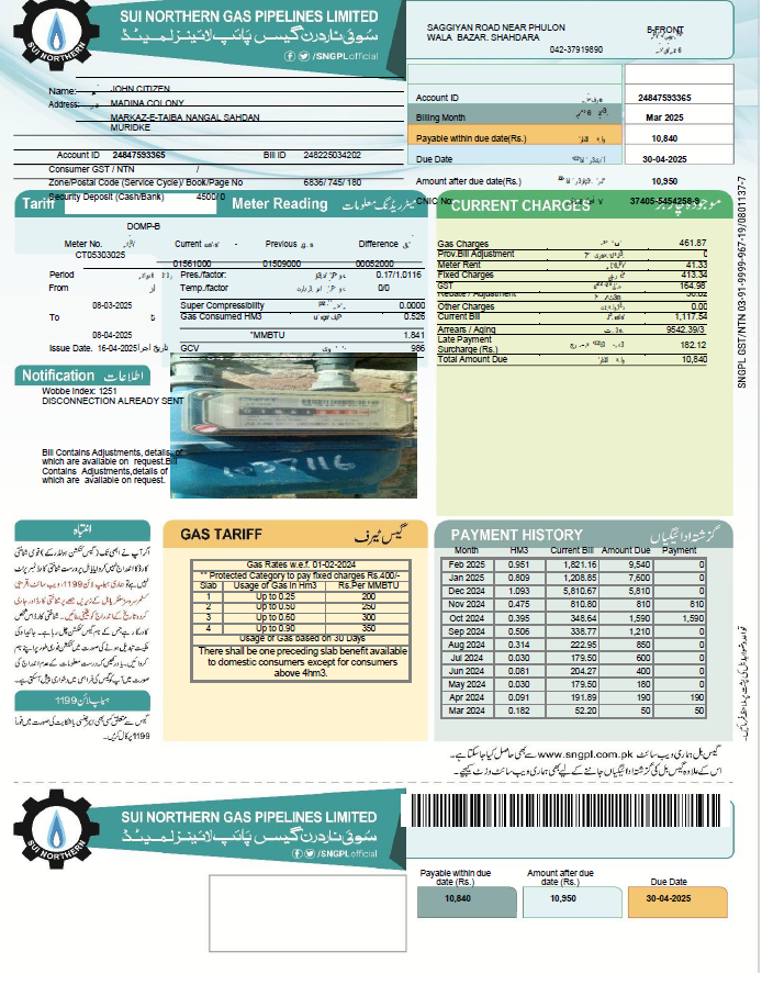  Minol USA business utility bill 